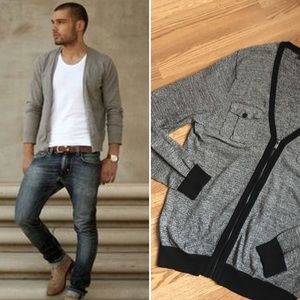 SEAN JOHN Zip up cardigan sweater
